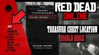RDR2 Online * Treasure Map * Diablo Ridge