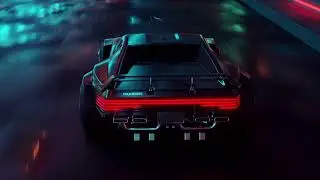 LAZERPUNK - Netrunner (feat. Donbor) Visualizer