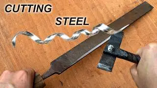 Making a Knife and the Tool for it from the same Old File