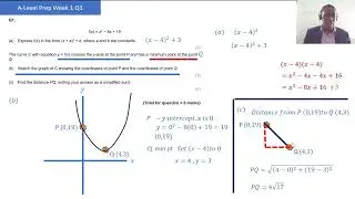 A-level Prep Week 1