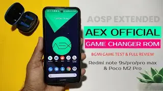 AOSP Extended [AEX] v8.6 ROM For Redmi Note 9S/Pro/Pro Max & Poco M2 Pro - AEX Official Miatoll