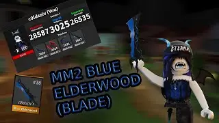 Blue Elderwood (blade) MM2 ( halloween event 2022)