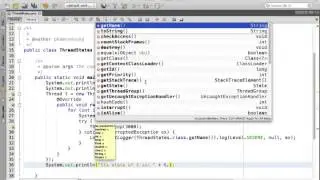 Java Thread States