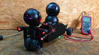 DIY Surveillance Robot from Cheap IP Camera! Build and Test!