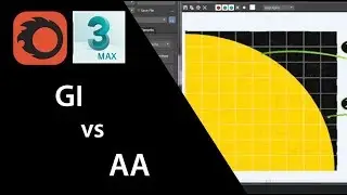 GI vs AA - Render corona nhanh ,thông số setting corona F10