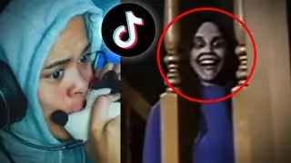 BUSCANDO LOS TIK TOKS DE TERROR MÁS ATERRADORES DEL MUNDO… Cosas de terror Part 2