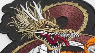 EMBROSOFT┃EMBROIDERY PROCESS┃Tiger and Dragon