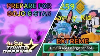 Jujutsu Kaisen Story Extreme Solo (Cursed Energy School) - All Star Tower Defense ROBLOX