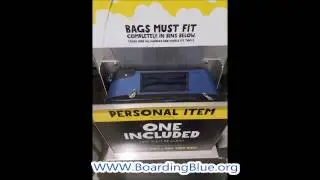 2017 Spirit Airlines Eco Rolling Personal Item Underseat Luggage-BoardingBlue.org