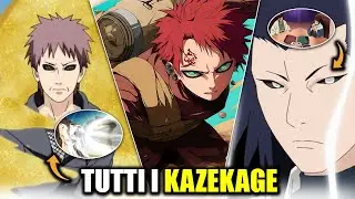 TUTTI I KAZEKAGE DEL VILLAGGIO DELLA SABBIA