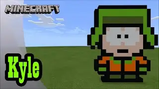 Minecraft: Pixel Art Tutorial and Showcase: Kyle (South Park)