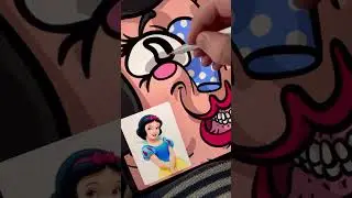 Snow White 🍏 DRAWING 4 