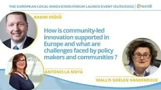 ELIF event - High level policy panel with Radim Sršeň, Antonella Noya & Wallis Goelen Vandebrock
