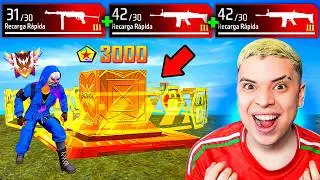 SOLO PUEDO USAR LAS ARMAS DE LA TIENDA BOOYAH EN FREE FIRE 😱 RETO IMPOSIBLE 😱
