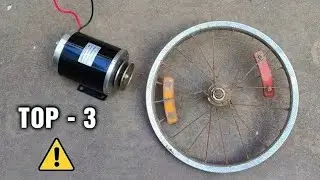 3 Simple Inventions with DC Motor