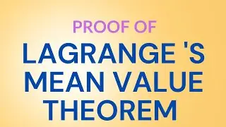 Lagranges mean value theorem proof|Verification|B.Sc mathematics|Real Analysis
