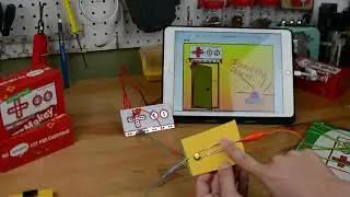 Coding a Push Button Alarm with Makey Makey and Scratch