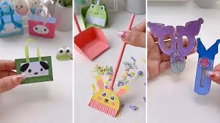Paper craft/ Easy craft ideas/ miniature craft/ how to make/ DIY/ school project/ Sharmin’s craft