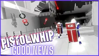 Is this the hardest Pistol Whip VR level? Good News | Overdrive