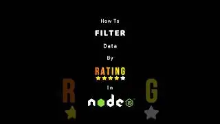 how to filter data by ratings in nodejs and MongoDB. 