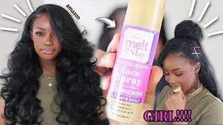 Is It The ULTIMATE (Glueless) Melt Spray?! | Watch Me Melt & Slay This 360 WIg! | MARY K. BELLA