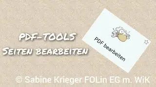 PDF-TOOLS: Seiten bearbeiten