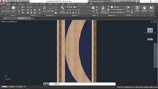 How to design 3D Door in AutoCAD 3D 