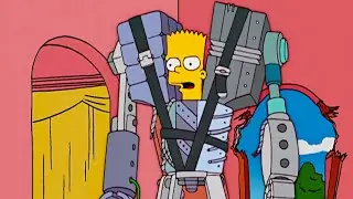 Bart Becomes A Cyborg
