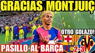 🚨DERROTA del BARÇA 3-2 VILLARREAL! GOLAZO de LAMINE YAMAL y ADIÓS a MONTJUIC!