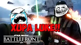 Star Wars Battlefront Beta: CHUPA LUKE SKYWALKER!!