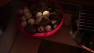 Закладка банной печи . Банная спустя почти 2 года