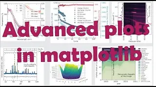 17. Python to make nice figures. Part III: advanced plots