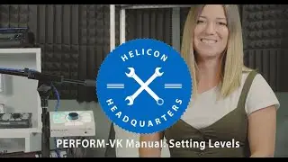 PERFORM-VK Manual E2: Setting Levels