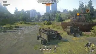 Crossout. Погоня за грузом. Рейд