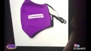 Purple Slowdown Facemasks out now!