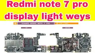 Redmi note 7 pro display light problem solution// display light weys