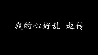 我的心好乱 赵传 (歌词版)