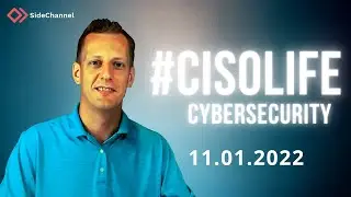 11.01.2022 #CISOlife Streaming Live "Daily Discussion" with Brian Haugli