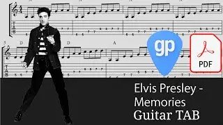 Elvis Presley - Memories Guitar Tabs [TABS]