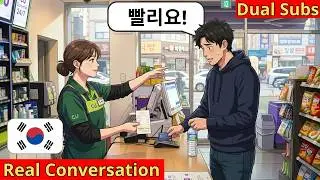 Asking for Help | Korean for Beginners | Part 2 | 10 Short Korean Conversations | TOPIK 1-2-3