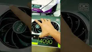 Power you can feel RTX 4090 #msi #rtx4090 #gaming #desktop #viral #latest #gpu