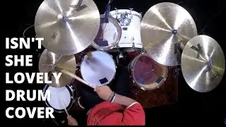 Isn't She Lovely Drum Cover & Tutorial | Stanley Randolph