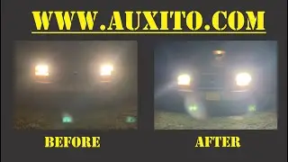 1996 Ford F150 Auxito Headlight install