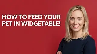 HOW TO FEED YOUR PET IN WIDGETABLE! - Julia'sTutorials