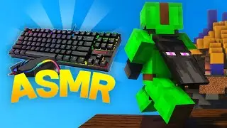 Keyboard + Mouse Sounds ASMR (Hypixel Bedwars)