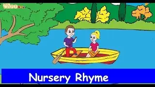 Row, Row Down the Stream - Children nursery rhymes- Yleekids English