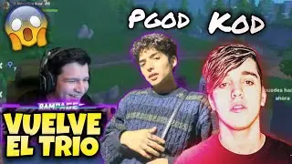 RAMPAGE PGOD Y KOD🔥 JUNTOS OTRA VEZ | Trío Arena después de 10 MESES 😱 | Rampigod