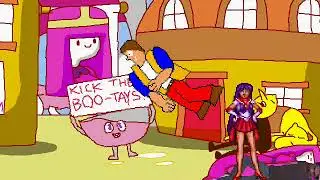 Mugen - Sailor Mars and Dee Bee Kaw vs Princess Bubblegum and Don Ramon