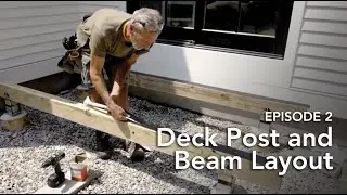 How to Layout Deck Posts and Beams