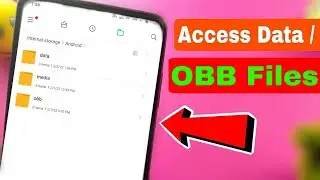 Not Showing - Android/OBB & Data Folder On Android 11- No Root (Fix Problem)